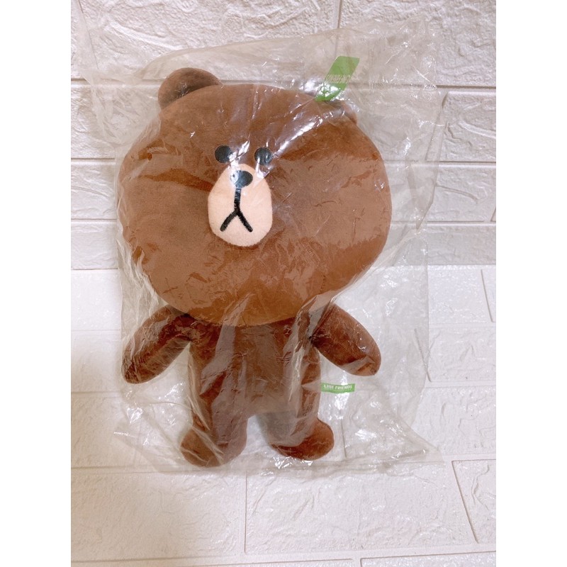 line friends 熊大玩偶 全新正版 | 蝦皮購物
