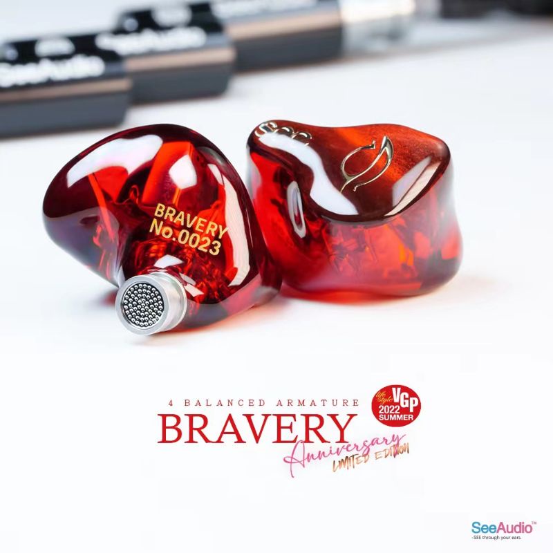 美品 seeaudio bravery-