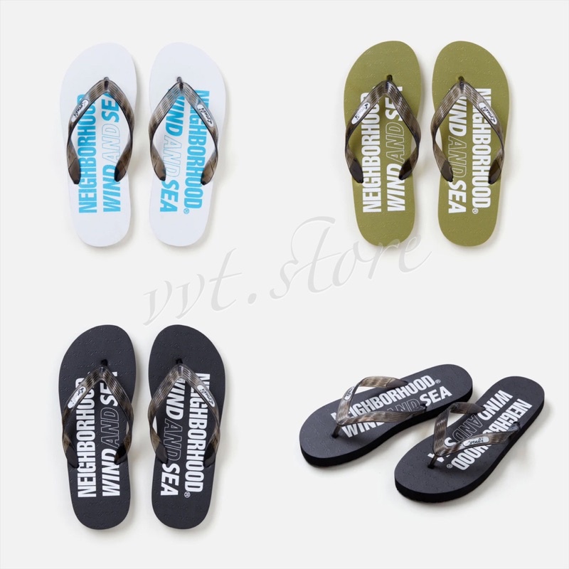 NEIGHBORHOOD 22SS NHWDS / SR-BEACH SANDAL 拖鞋人字拖夾腳拖海灘鞋 