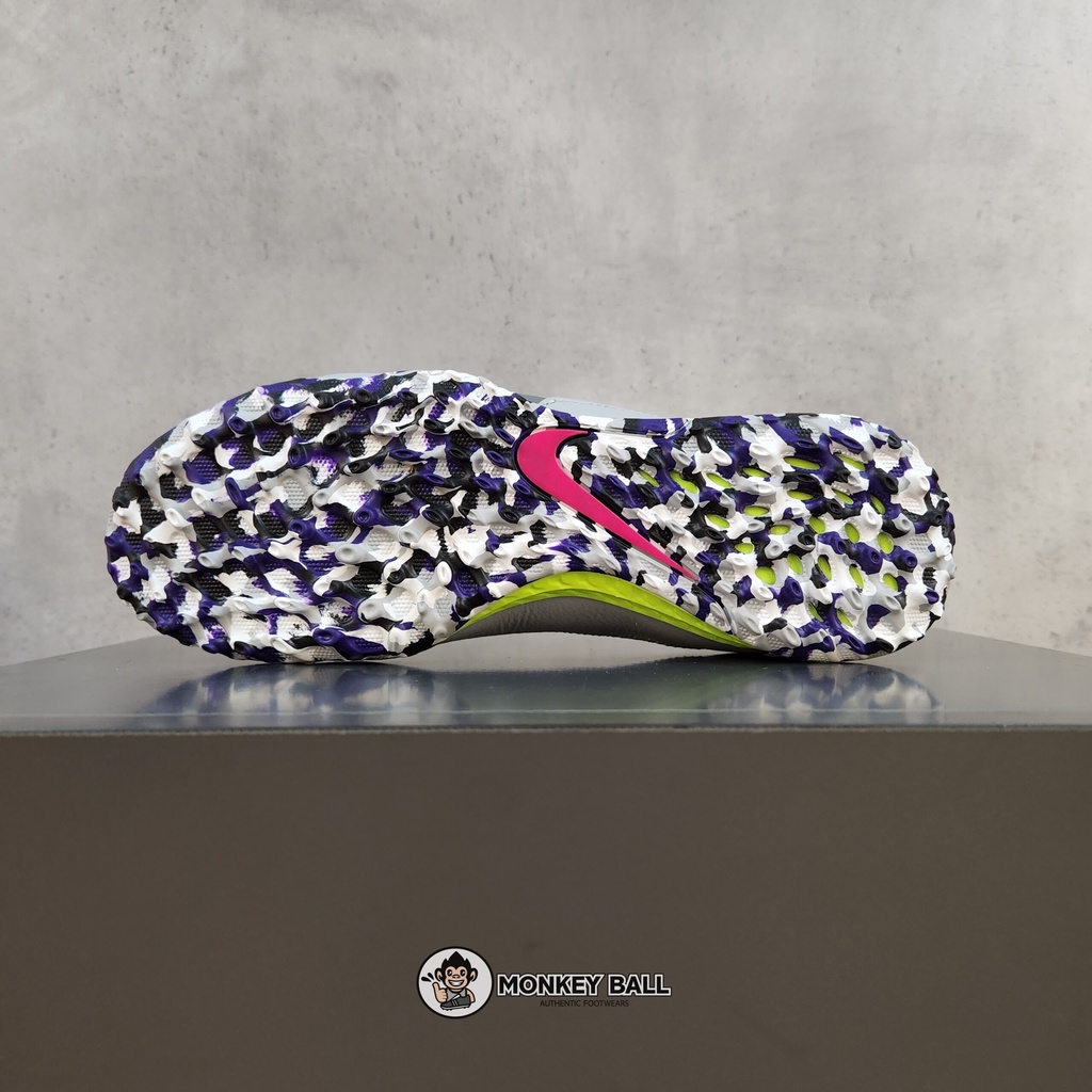 [100% 正品] Nike Tiempo 9 Pro TF 足球鞋 - DA1192-017 - 灰色/紫色 | 蝦皮購物