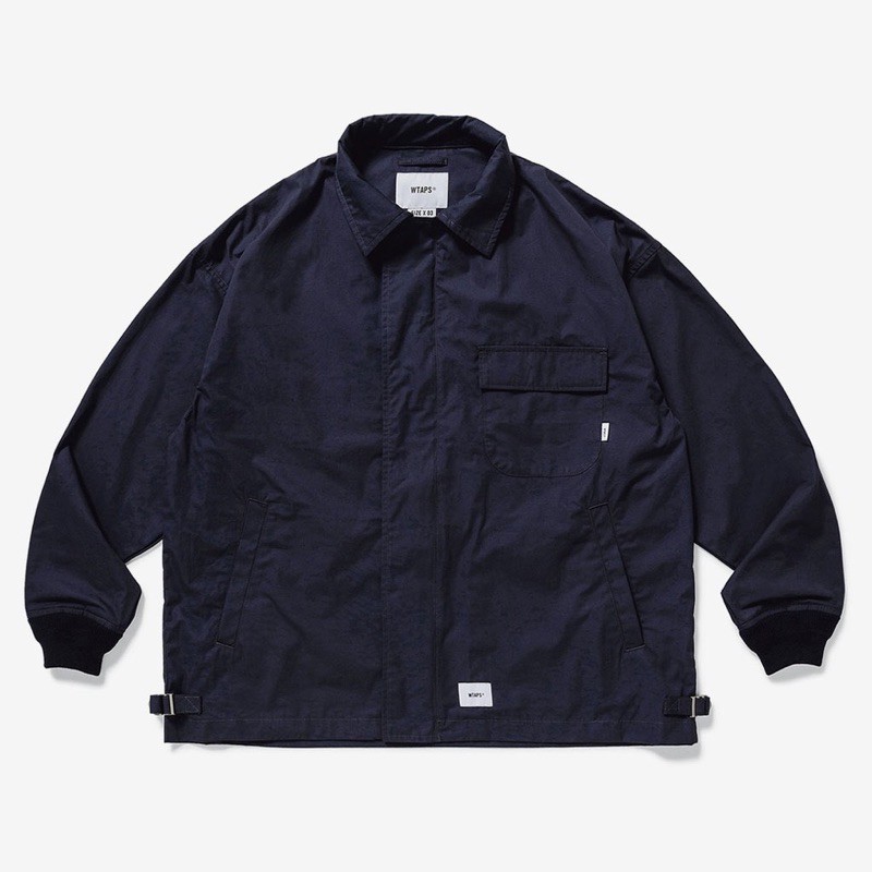 近全新20SS WTAPS D2 / JACKET. COTTON. WEATHER 夾克外套藍L | 蝦皮購物