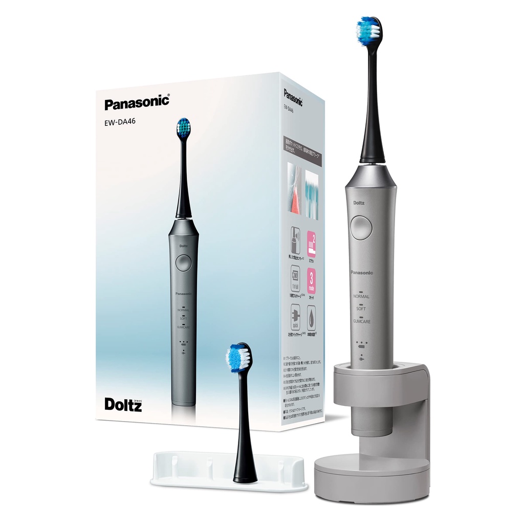 日本直送】Panasonic國際牌電動牙刷Doltz 入門款標準款EW-DA46 DM63 