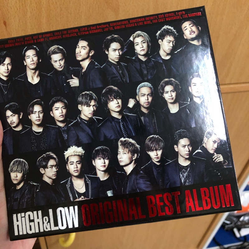 HIGH&LOW ORIGINAL BEST ALBUM 原聲帶日盤EXILETRIBE | 蝦皮購物