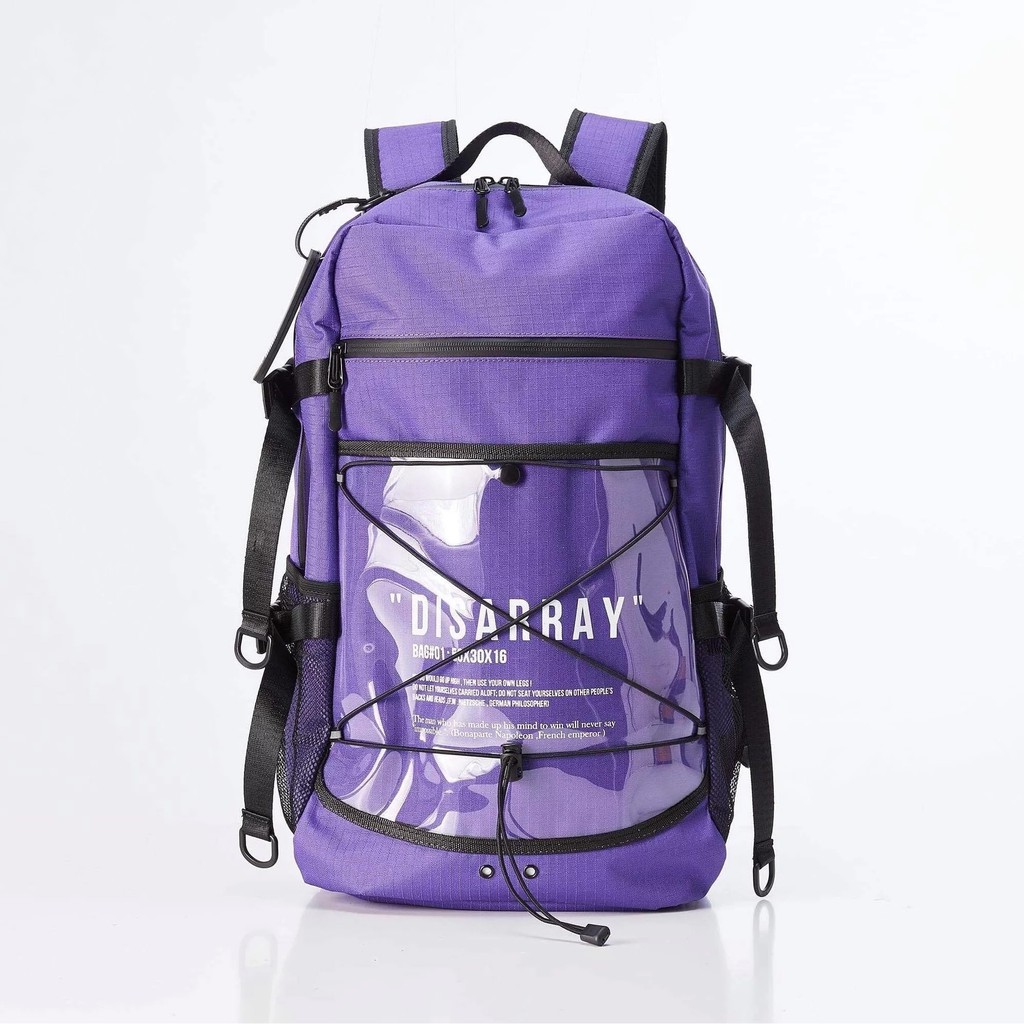 光環城堡【DISARRAY】Backpack Voyhger 多功能機能型背包 ( 紫色 / 現貨 ) | 蝦皮購物