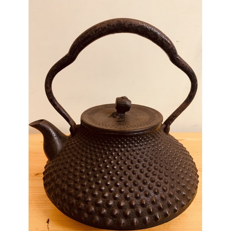 国内外の人気！ 【未使用保管品】 南部鉄器 鉄瓶七ツ森工房