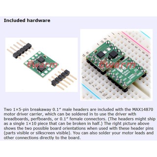 TW17348 / MAX14870 Single Brushed DC Motor Driver Carrier | 蝦皮購物