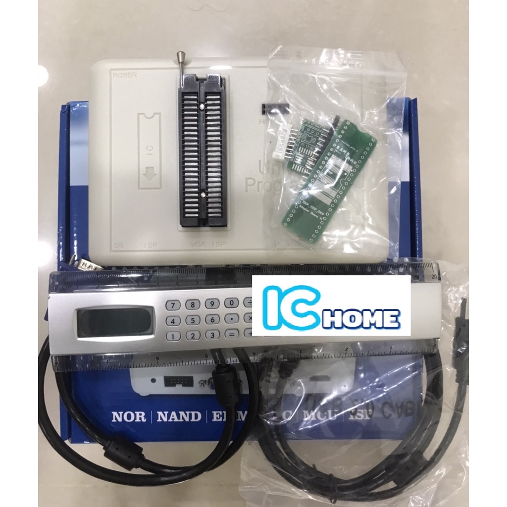 IC HOME RT809H EMMC-NAND FLASH Programmer 萬用燒錄器 | 蝦皮購物