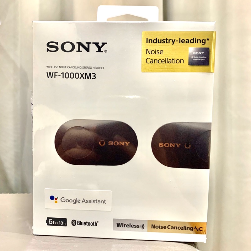 「全新未拆封」SONY無線防噪立體聲耳機 WF1000XM3 含保固 藍牙耳機