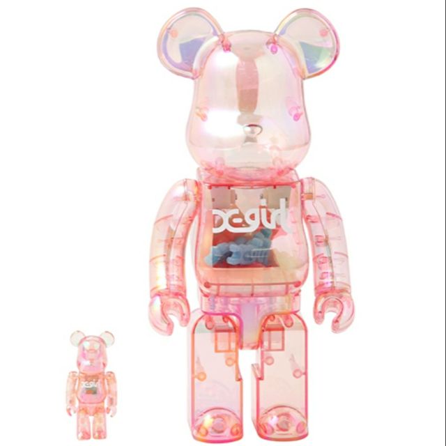 BE@RBRICK X-girl 400%+100% 發光第二代| 蝦皮購物