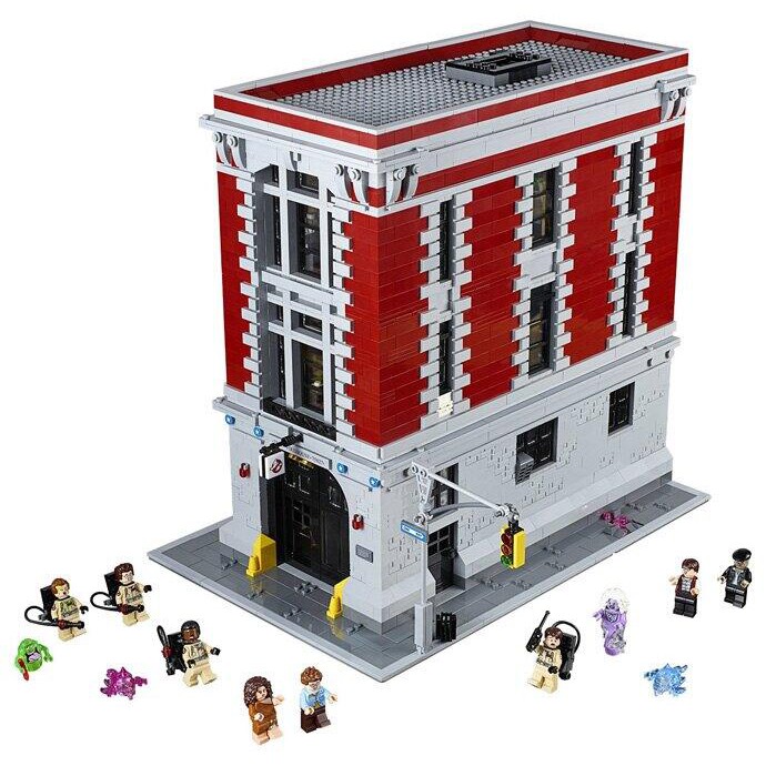 LEGO 75827 Firehouse Headquarters 抓鬼消防總部大樓已組非全新品
