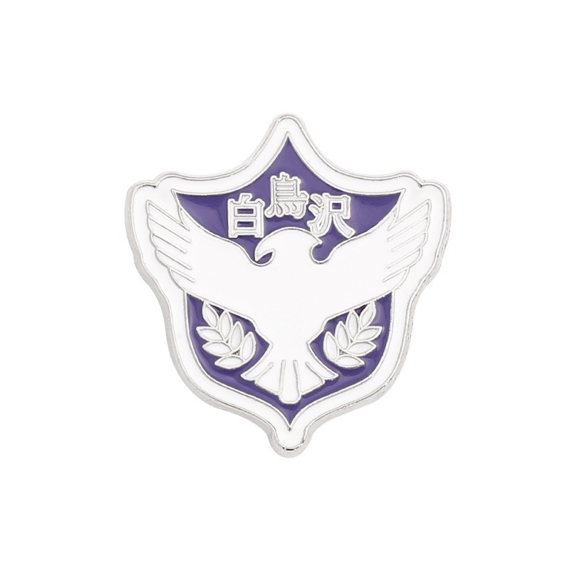 ⚡️J⚡️【現貨】排球少年 Logo 校徽徽章 胸針 別針 烏野 音駒 白鳥澤 梟谷 稻荷崎 青城 歐台 日向 影山 | 蝦皮購物