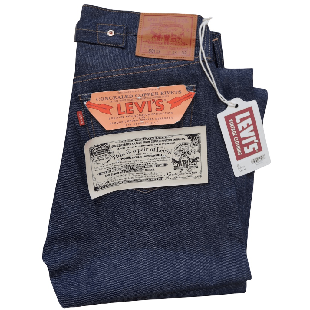 Levis LVC 501 501XX 375010015 1937 牛仔褲W33/L32 原色日本製巴黎扣