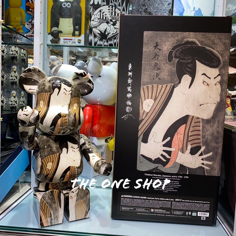 TheOneShop BE@RBRICK 東洲斎写楽三代目大谷鬼次の奴江戸兵衛大谷鬼次