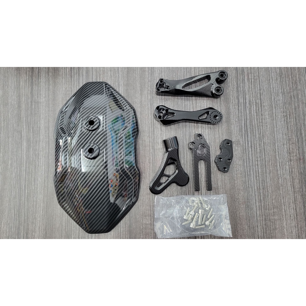 Aluminum Alloy Mudguard Shroud For 2011-2014 Subaru WRX/STI - Engine Bay Upgrade Kit With Tools