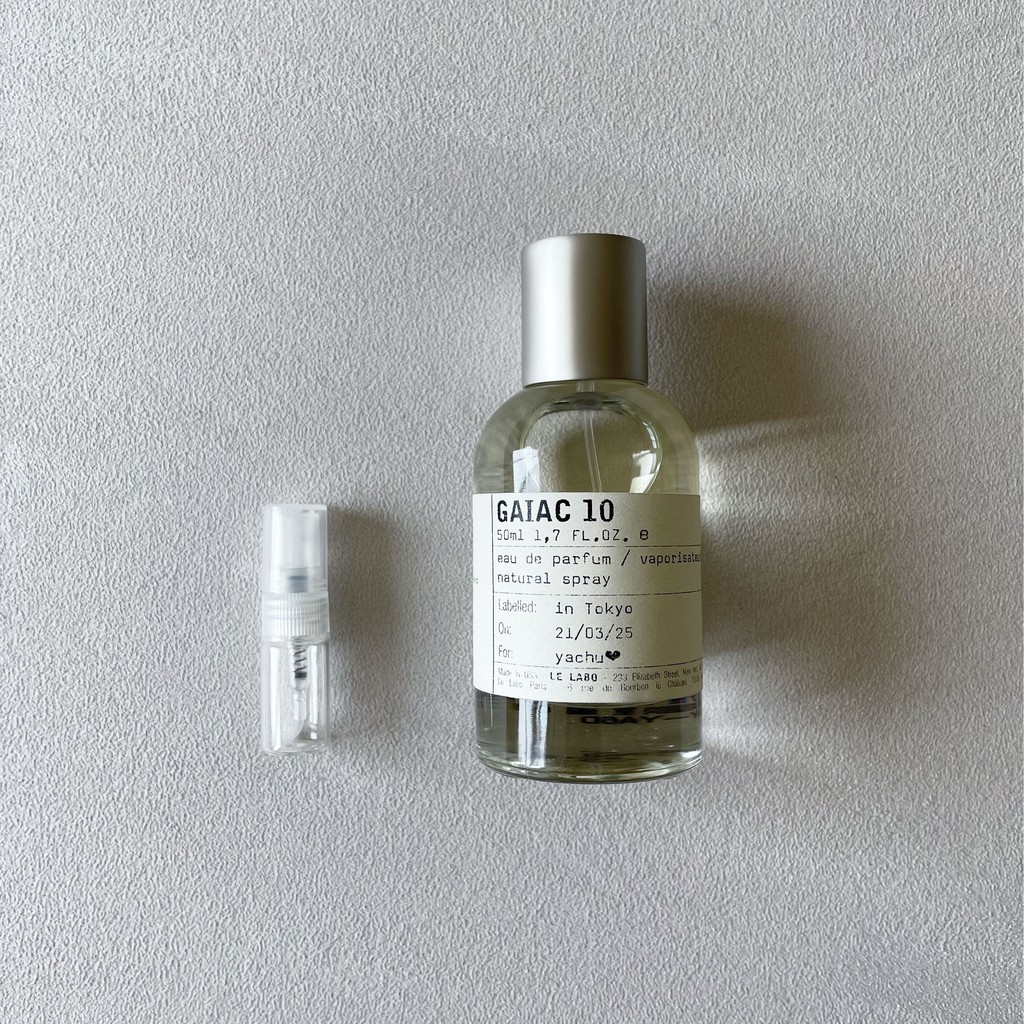 試香✨ LE LABO GAIAC 10 東京癒創木城市限定eau de parfum 香水試香