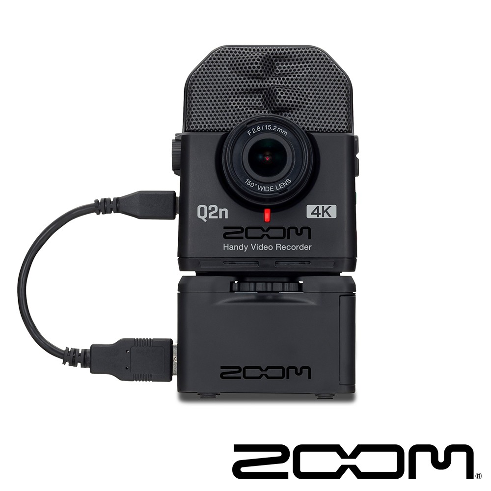 ZOOM BCQ-2N 原廠外接電池盒/ Q2n Q2n-4K 專用公司貨| 蝦皮購物