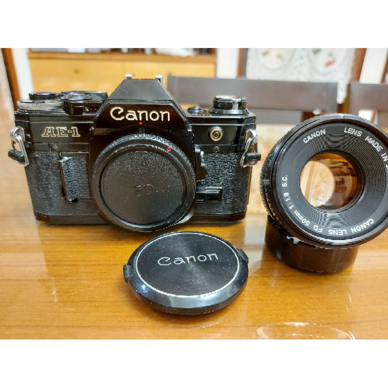 Canon AE1 黑機＋ Canon FD 50mm F1.8 S.C | 蝦皮購物