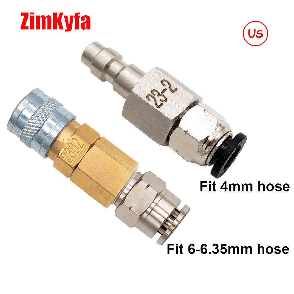 Hpa (US Foster) 23-2 公/2302 母快速斷開 QD 推入式接頭組件至 6MM - 6.35MM 或 | 蝦皮購物