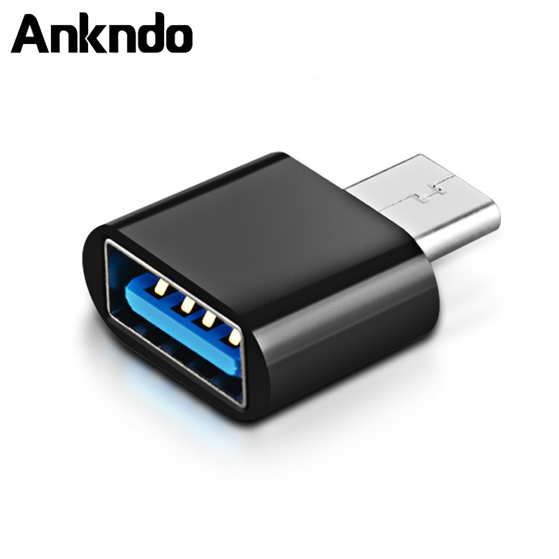 Ankndo Type C Micro Usb Otg 適配器轉換器 蝦皮購物