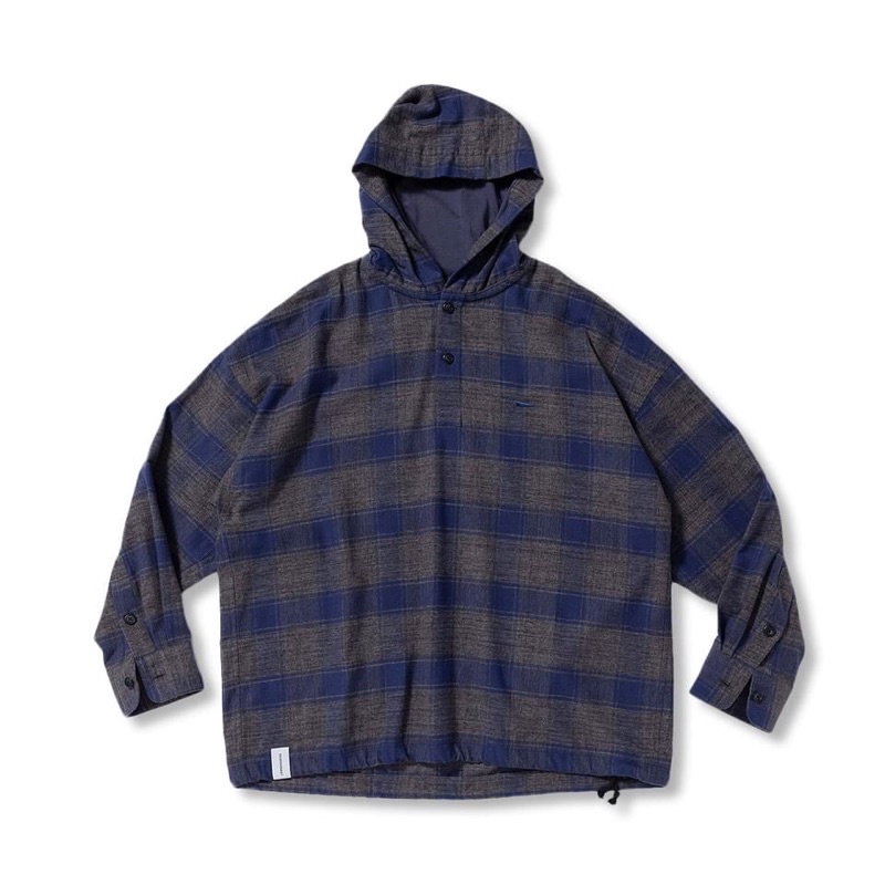 22SS DESCENDANT MOLE HOODED PLAID SHIRT 全新正品 DCDT 連帽襯衫