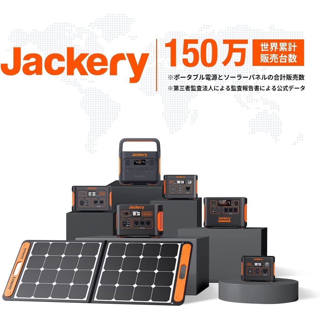 Jackery SolarSaga 100 太陽能板100W ETFE 太陽能充電器折疊式DC輸出DC