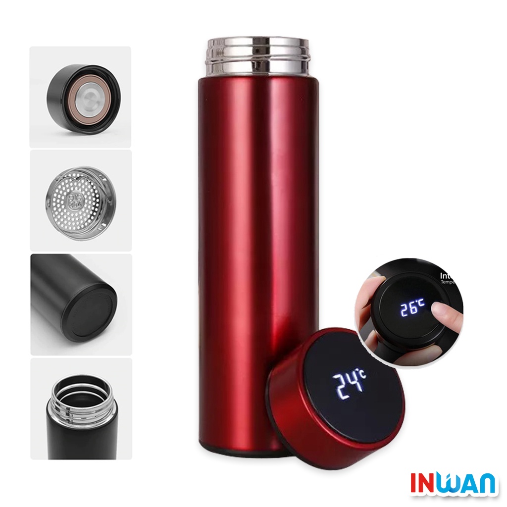 印灣 INWAN 】STAINLESS THERMOS 不銹鋼保溫壺 500ml | 蝦皮購物