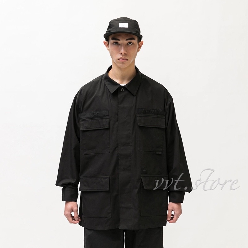 WTAPS 22SS JUNGLE 02 / LS / COTTON. POPLIN 長袖襯衫外套