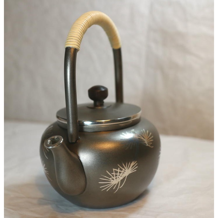 OSAKA SUZUKI~大阪錫器~5-2~日本製造~錫壺~急須~上手~純錫泡茶壺~270ml