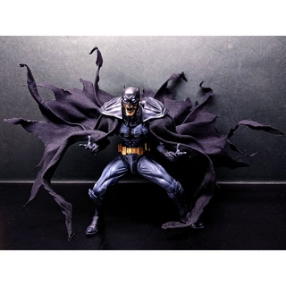 自組 改造 6吋 1/12 CQ STUDIOS 骷髏 頭雕 蝙蝠俠 海洋堂 SHF Mezco MAFEX 披風 | 蝦皮購物