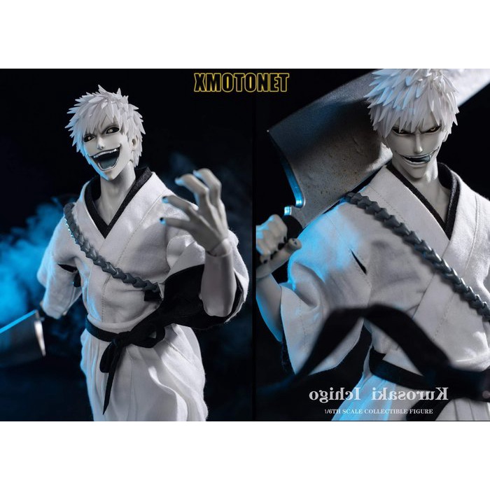 GAMETOYS BLEACH死神死神虛白虛化白一護黑崎一護1/6 豪華版雙素 GAMETOYS BLEACH死神死神虛白虛化白一護黑崎一護1/6 豪華版雙素