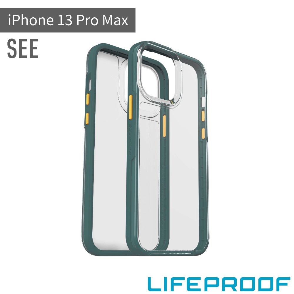 [福利品] 正版公司貨 LifeProof SEE 防摔保護殼 iPhone 13 系列 透 黑 灰 綠 | 蝦皮購物