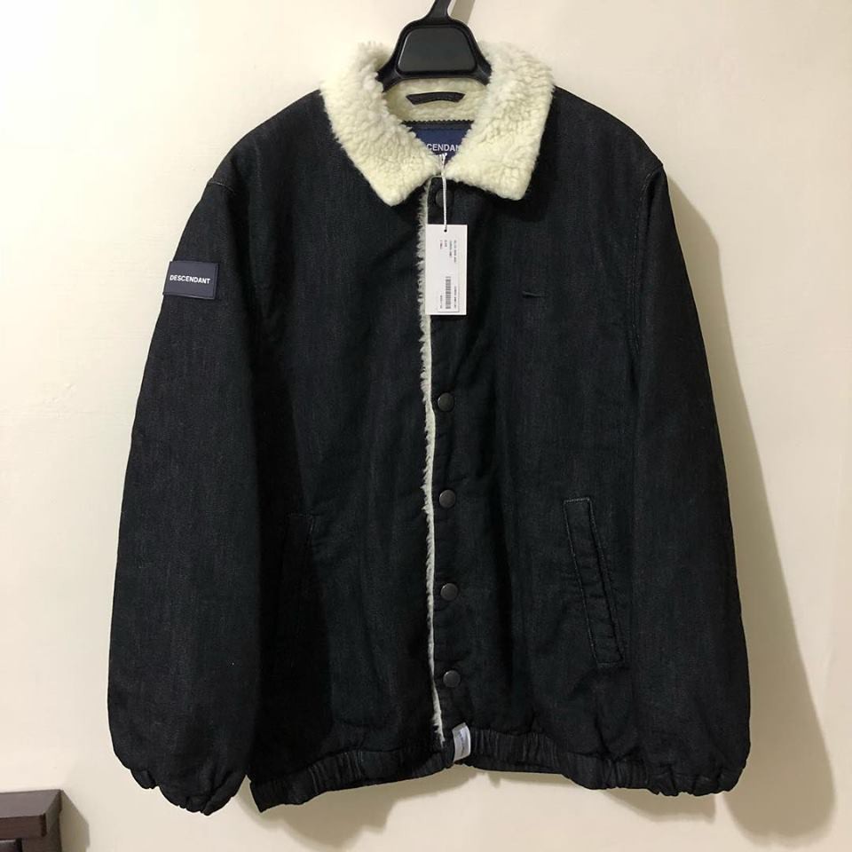 DESCENDANT 18AW COLLIER DENIM JACKET BK 1號| 蝦皮購物 