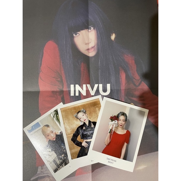 [合售]少女時代 太妍 泰妍 專輯 INVU 海報 拍立得 正規三 海報 | 蝦皮購物