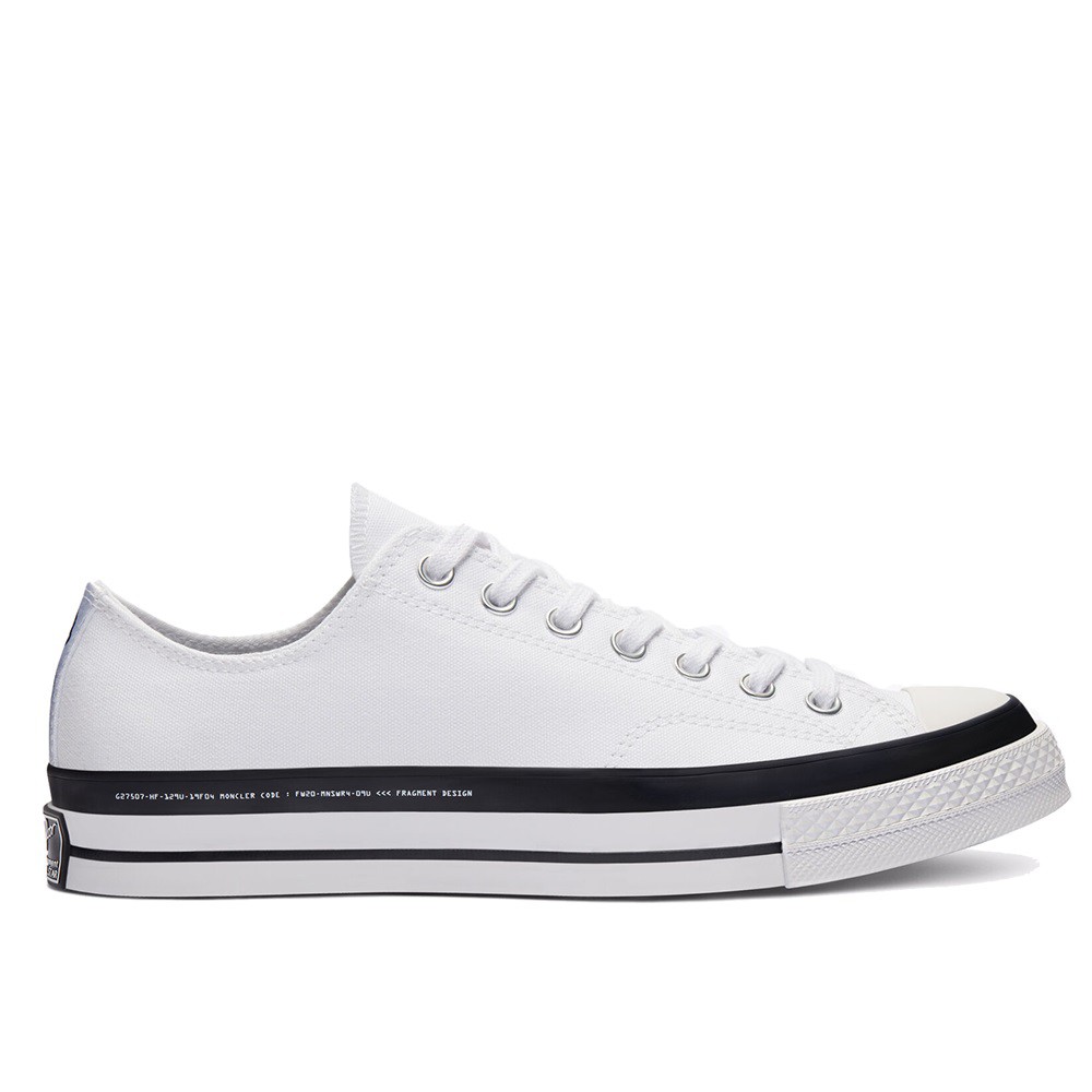 CONVERSE X FRAGMENT X MONCLER CHUCK 70 白【A-KAY0】【169070C