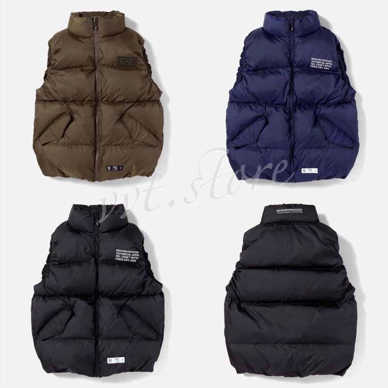NEIGHBORHOOD 22AW DOWN VEST . PE 羽絨背心| 蝦皮購物