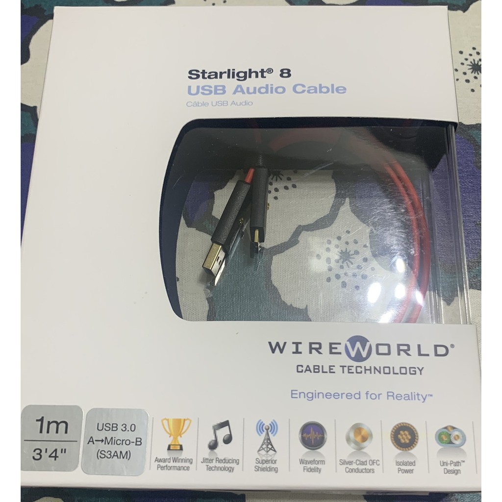 Wireworld Starlight8 星光USB3.0 高速傳輸線| 蝦皮購物