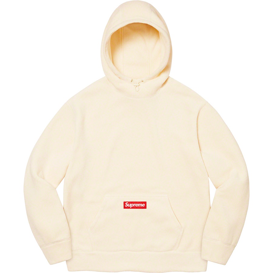 Zoopreme-現貨』Supreme Polartec® Hooded Sweatshirt 米白S/XL | 蝦皮購物