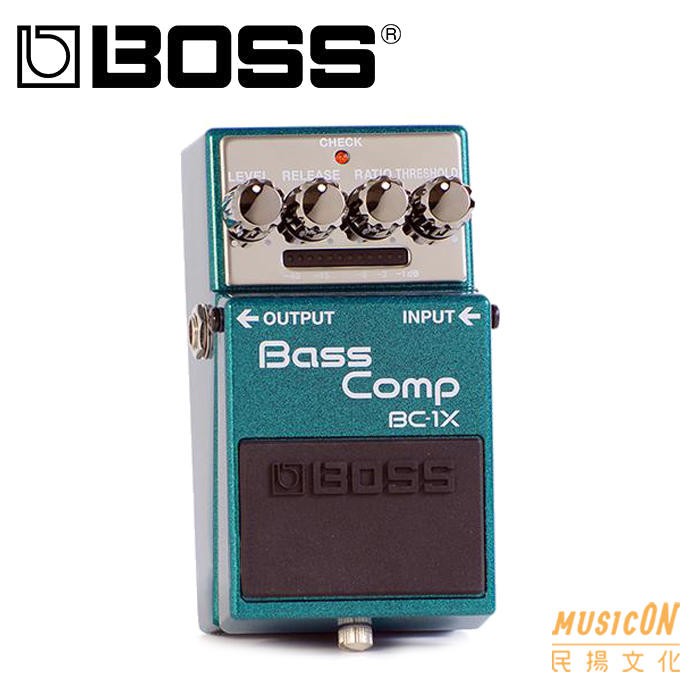 民揚樂器】效果器BOSS BC-1X BC1X Bass Comp 貝斯壓縮原廠公司貨| 蝦皮購物