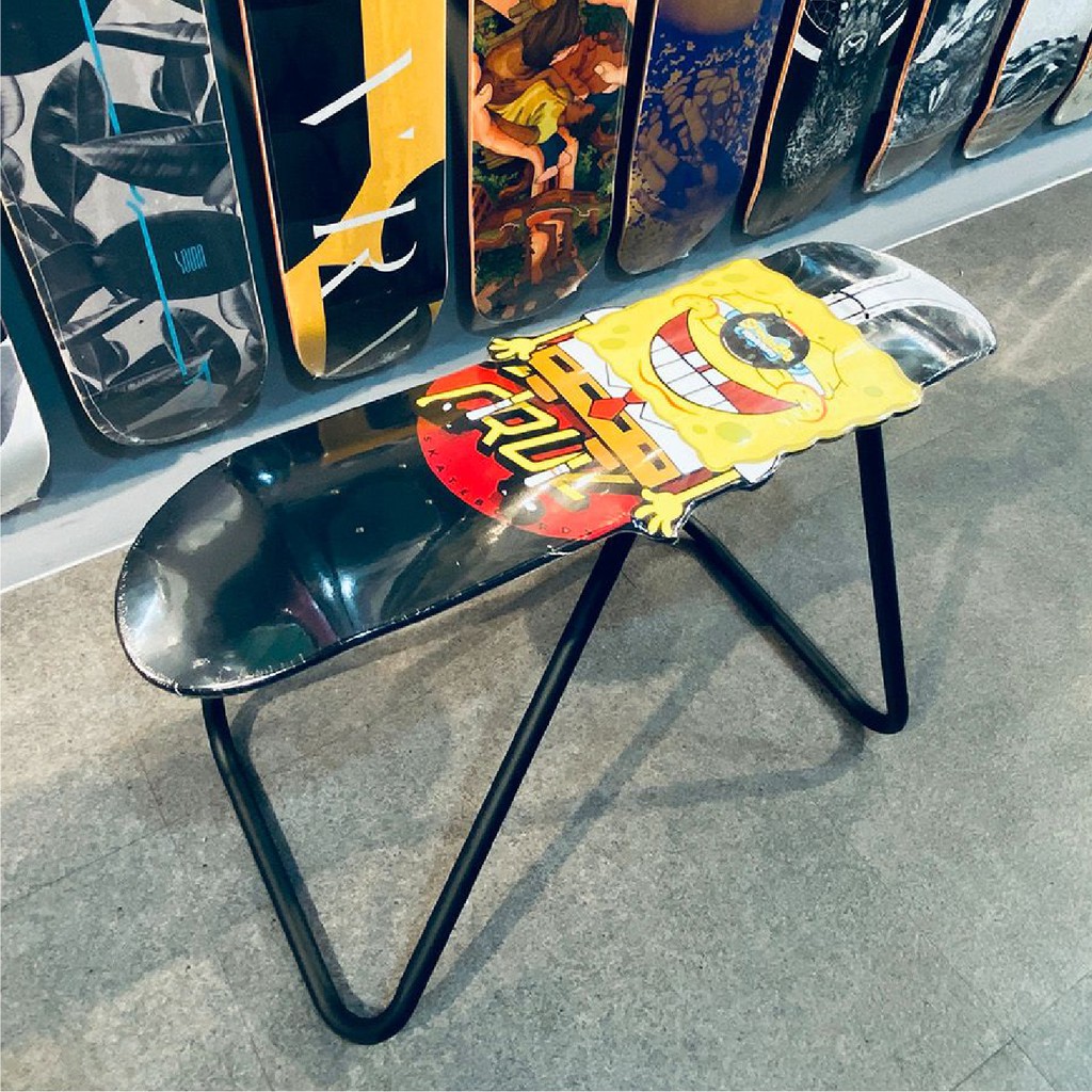 BLR滑板椅Skateboard Chair 滑板椅架耐重150公斤多樣化工業風