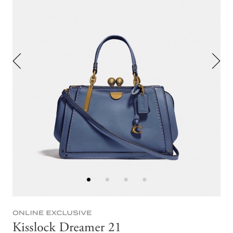 Coach dreamer kisslock new arrivals