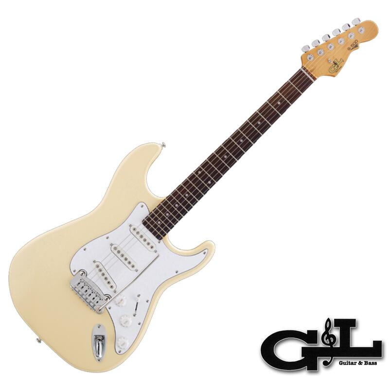 又昇樂器】無息分期G&L Tribute Series S-500 Vintage White 電吉他