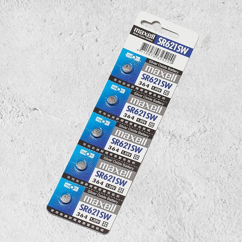 Maxell 364 SR621SW SR621 28034 LR621 AG1 Battery 0