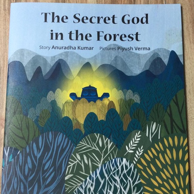 《民間故事—印度》The Secret God in the Forest 神話故事 傳說 Jagannatha 英文繪 | 蝦皮購物