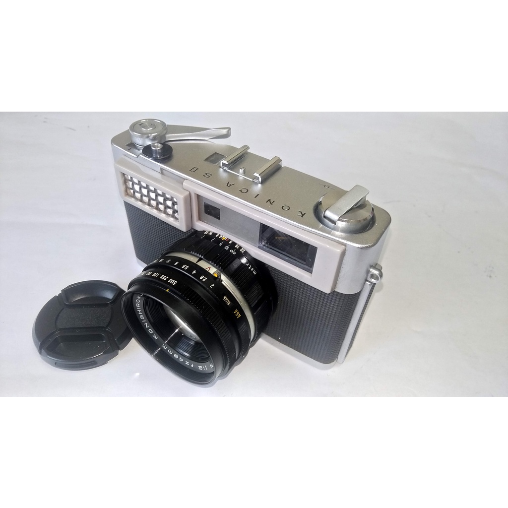 KONICA SII小西六全幅F2大光圈48mm手動疊影對焦機械式底片機| 蝦皮購物