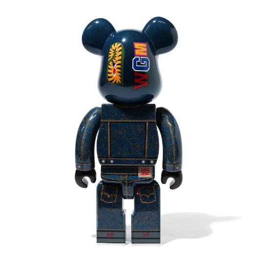 潮流本舖》現貨秒發BAPE X LEVI'S X Be@rbrick LEVIS 庫柏力克熊