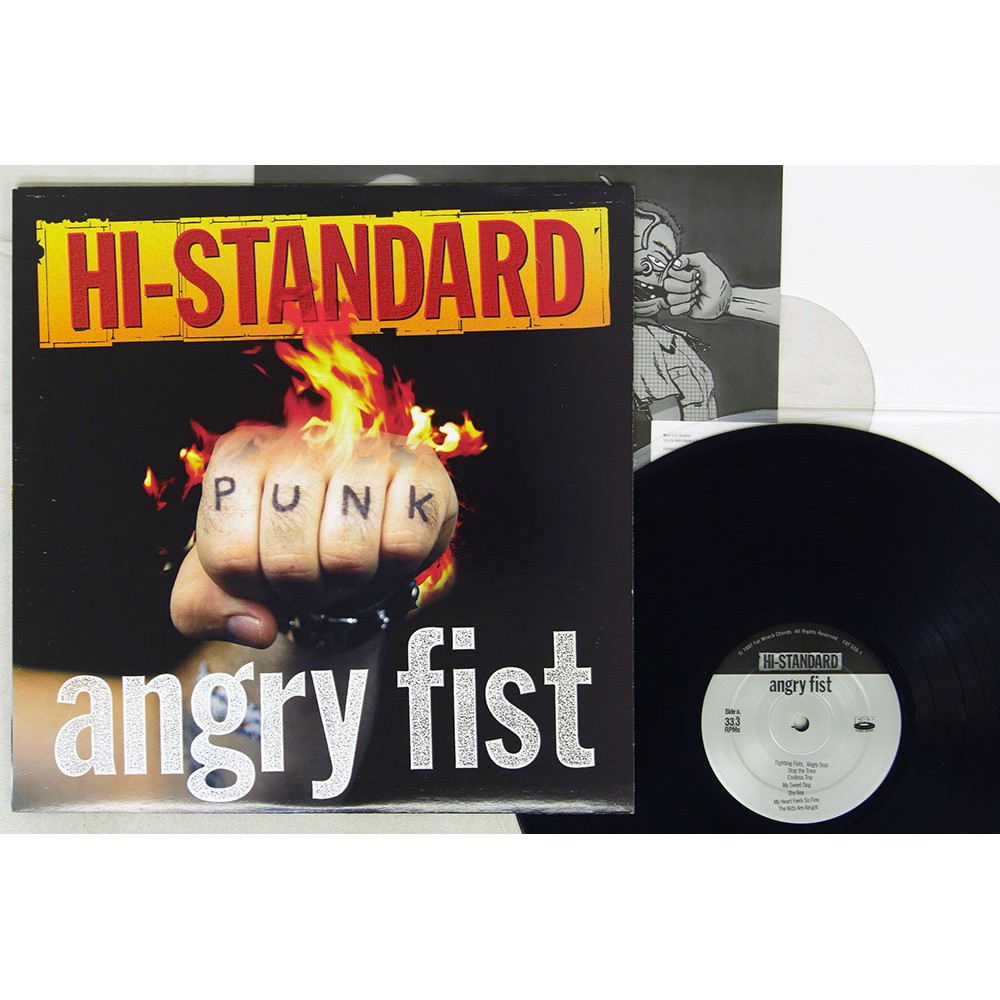 Hi-STANDARD ANGRY FIST LP-