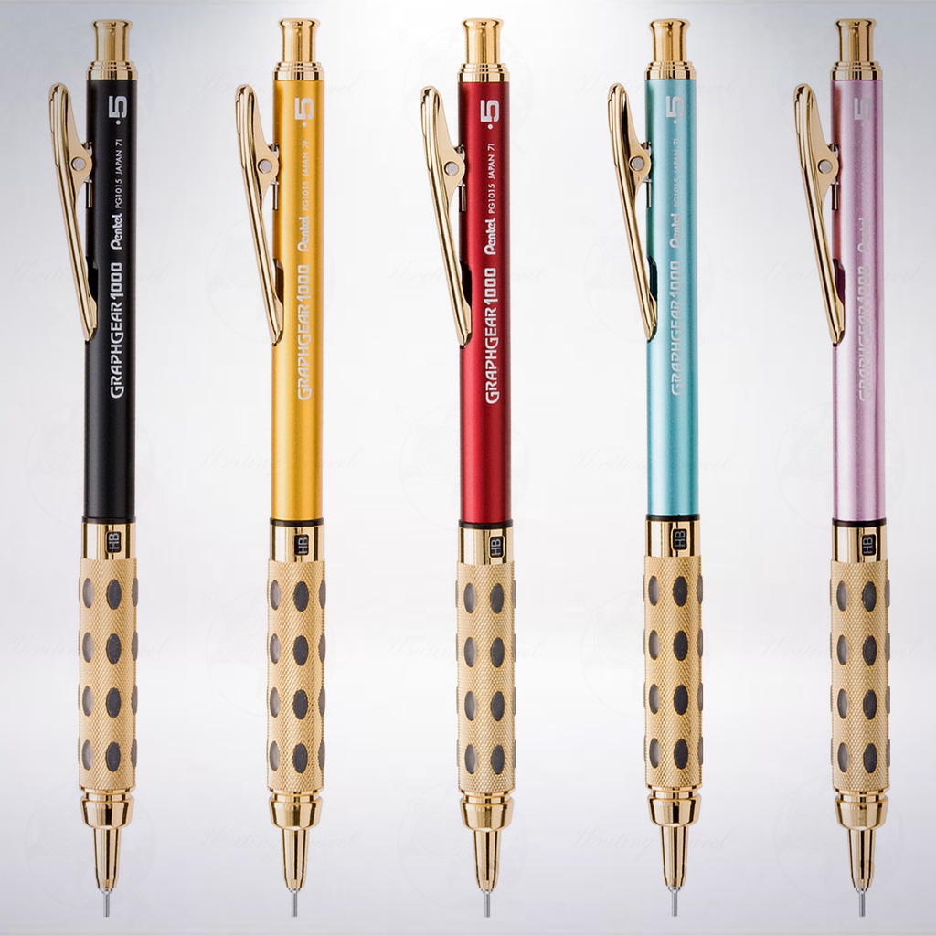 日本Pentel GRAPHGEAR 1000 金色限定版製圖自動鉛筆| 蝦皮購物