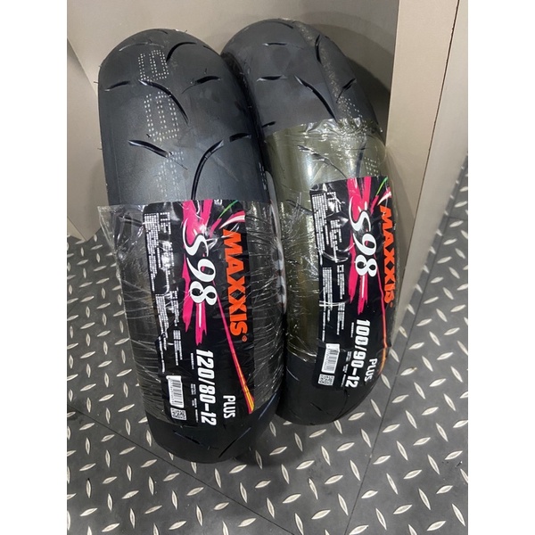 MAXXIS S98plus熱融胎100-90-12 120-80-12 高胎勁戰雷霆s JETS | 蝦皮購物