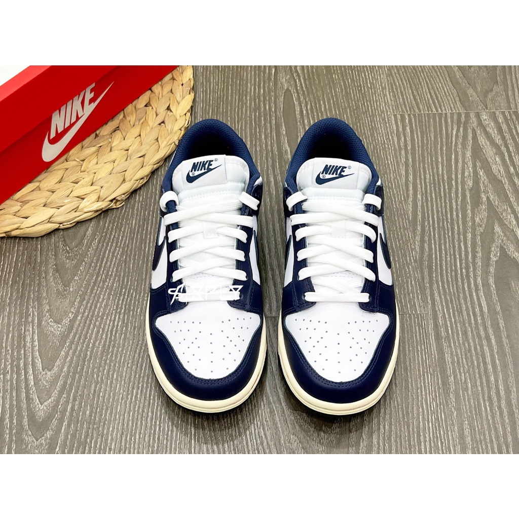 【Fashion SPLY】Nike Dunk Low Vintage Navy 海軍藍 奶油底 DD1503-115