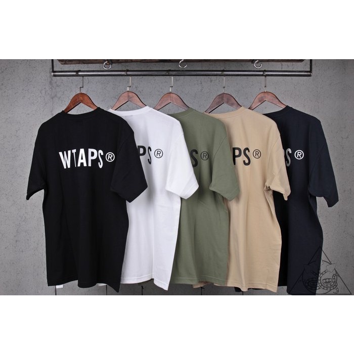 【HYDRA】Wtaps Standart Tee 經典 目錄隱藏 短踢 短袖 短T【221ATDT-STM10S】